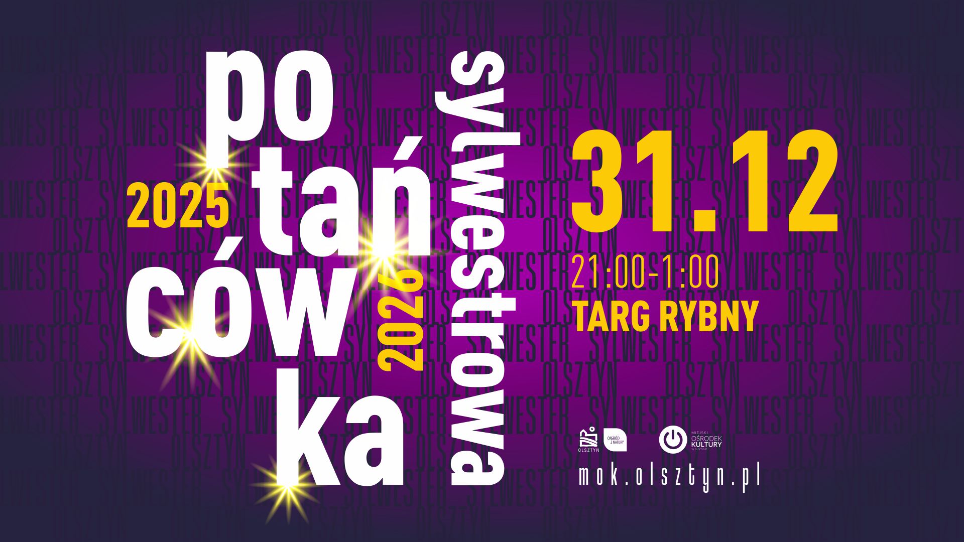 Sylwester na Targu Rybnym – taneczna zabawa pod chmurką